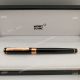 Wholesale Copy Mont blanc Special Edition Rollerball pen Rose Gold Clip (4)_th.jpg